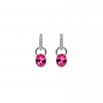 Pink CZ Crystal Drops