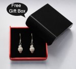 Laser Cut Silver Duo Drops